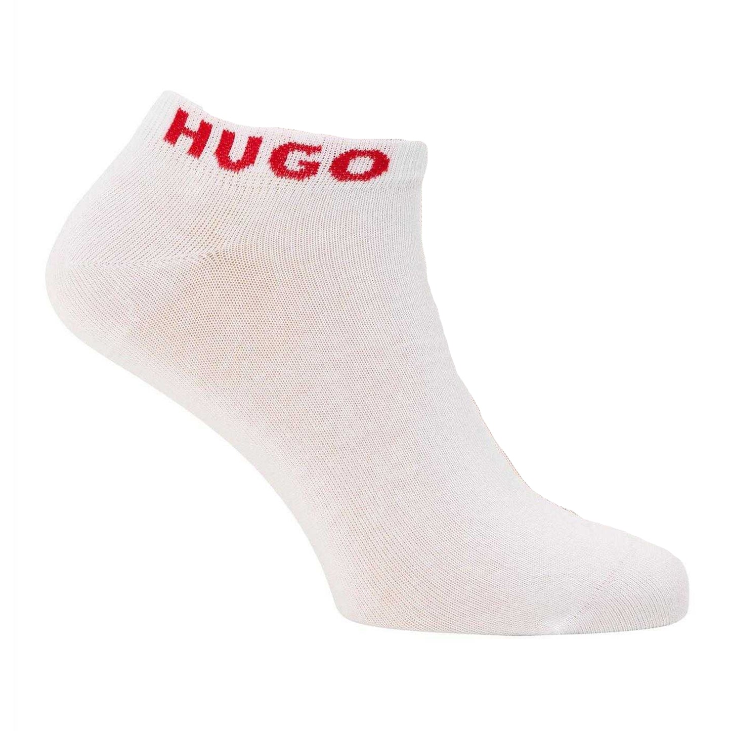White - Back - Boss Mens Trainer Socks (Pack of 3)