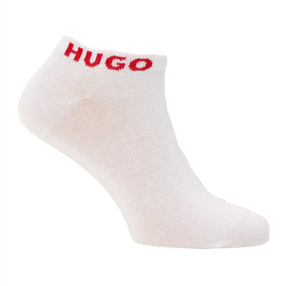 White - Back - Boss Mens Trainer Socks (Pack of 3)
