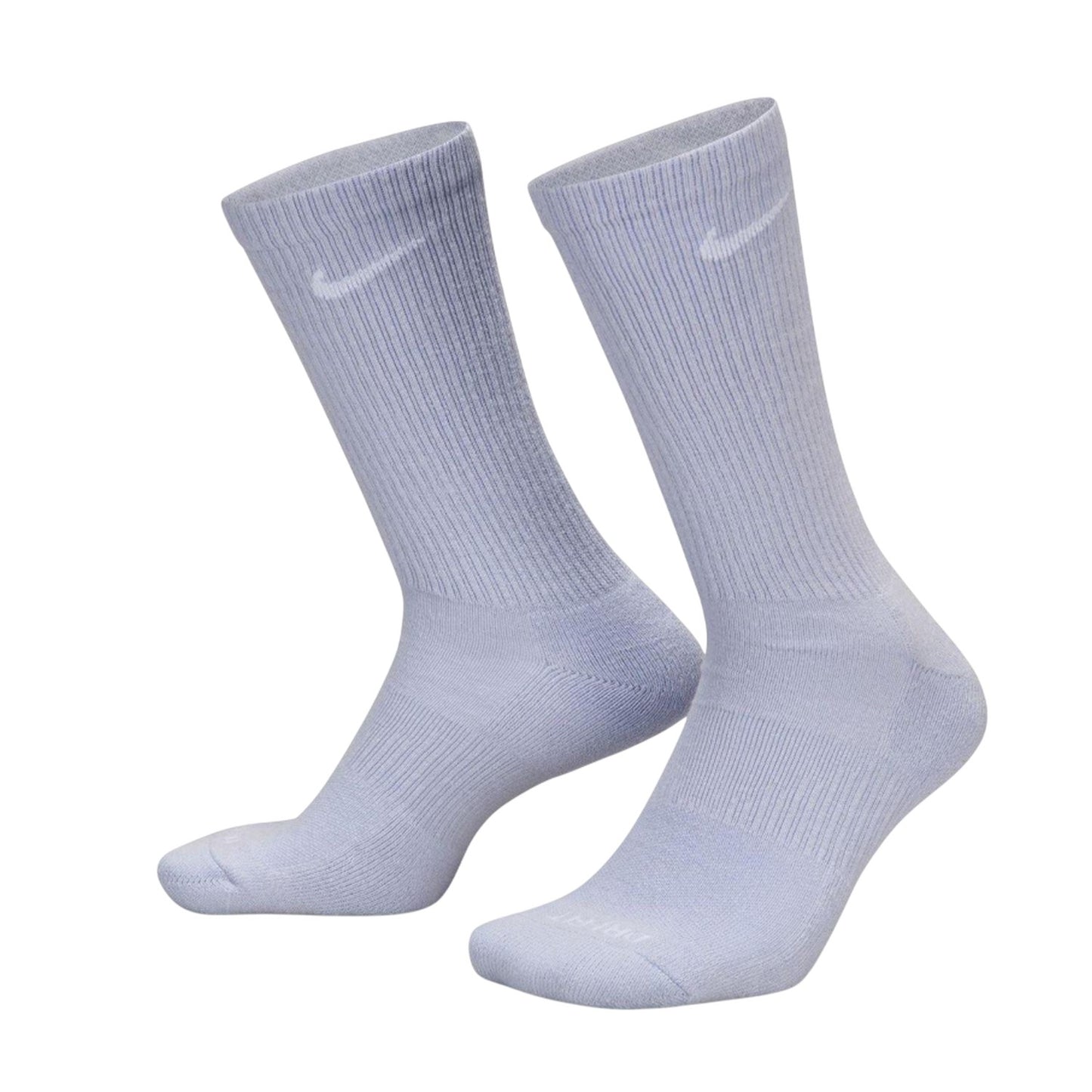 Ghost-Blue - Back - Nike Mens Cotton Blend Crew Socks (Pack of 3)