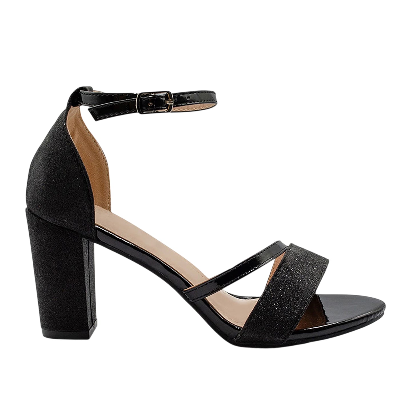 Black - Front - Where's That From Womens-Ladies Perla Sandals