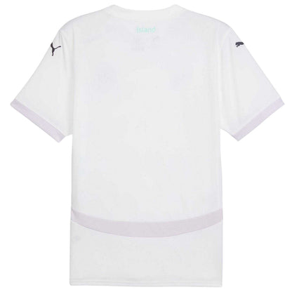 White-Navy - Back - Puma Unisex Adult 2025 Iceland Away Shirt