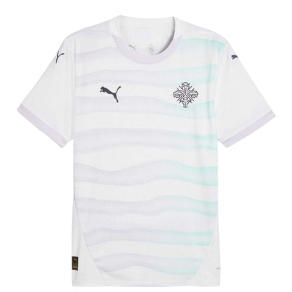 White-Navy - Front - Puma Unisex Adult 2025 Iceland Away Shirt