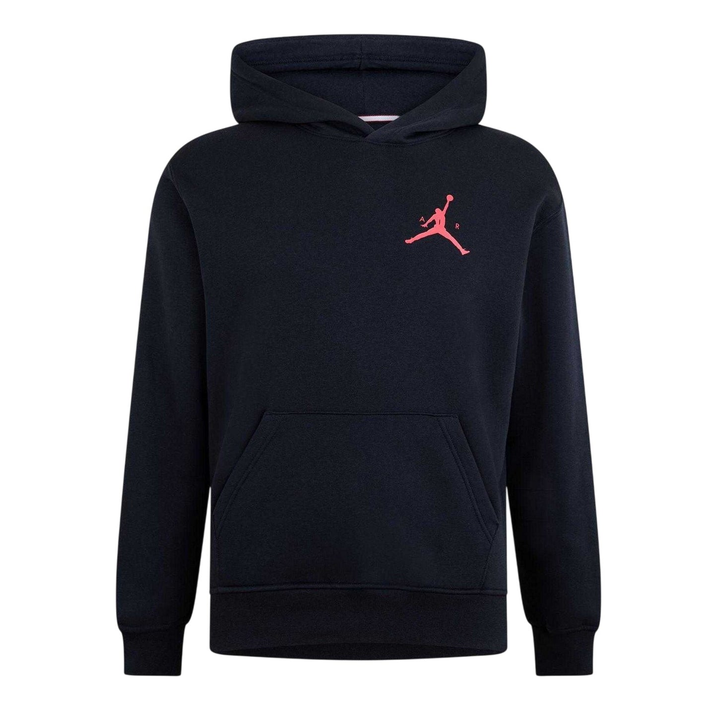 Black - Front - Nike Childrens-Kids Air Jordan Jumpman Fleece Hoodie