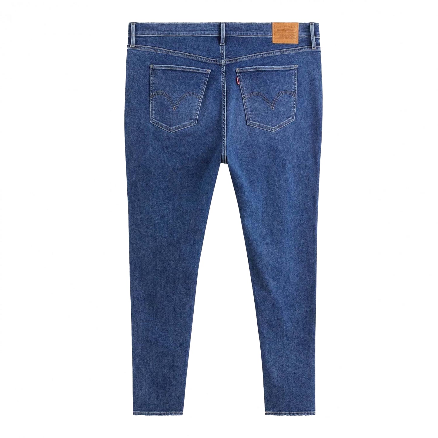 Denim - Back - Levis Womens-Ladies Mile High Plus Jeans