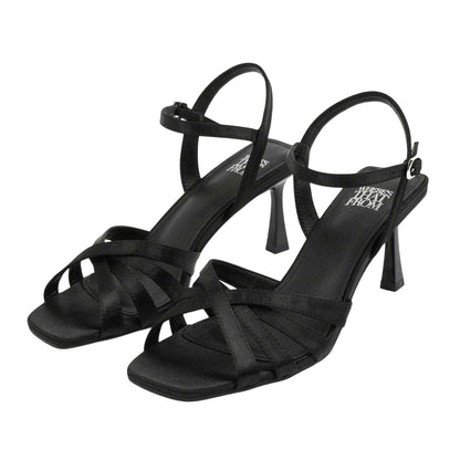 Black - Back - Where's That From Womens-Ladies Lizzo High Heel Sandals