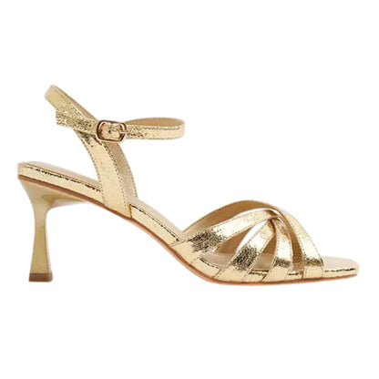 Gold - Front - Where's That From Womens-Ladies Lizzo High Heel Sandals
