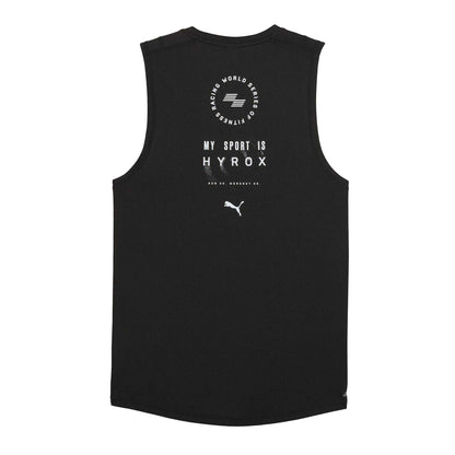 Black - Back - Puma Mens Hyrox Tank Top