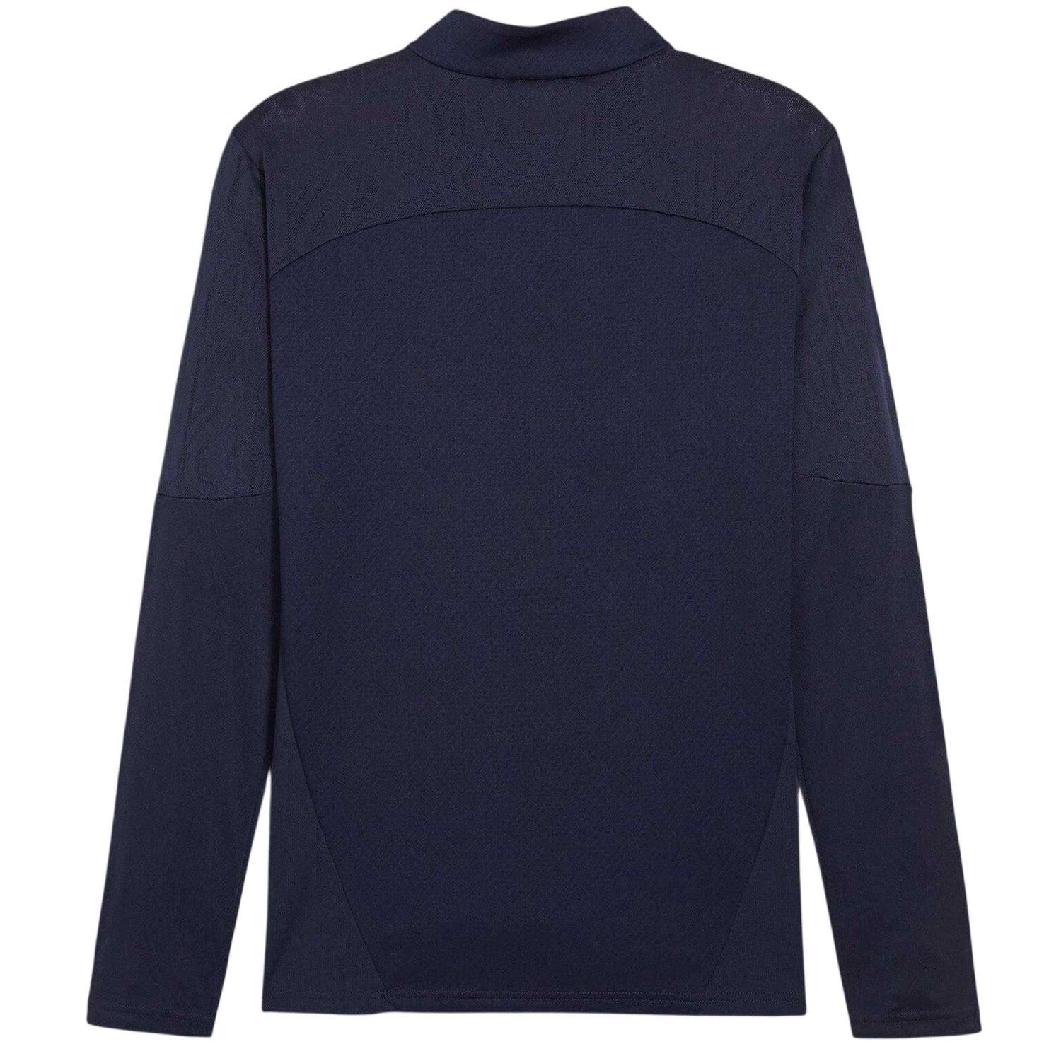 Navy - Back - Puma Mens TeamFinal Quarter Zip Training Fleece Top