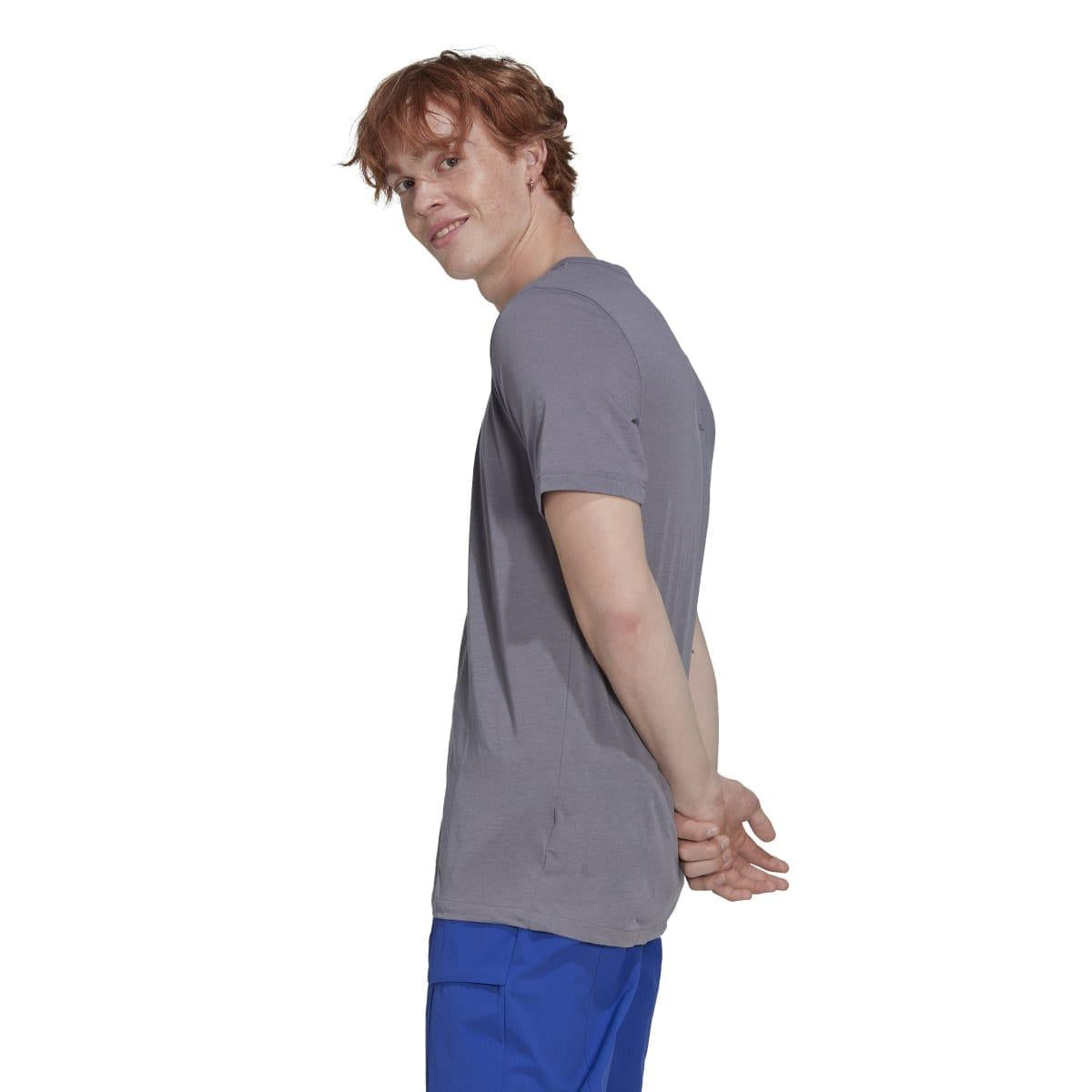 Grey - Pack Shot - Adidas Mens New Fit T-Shirt