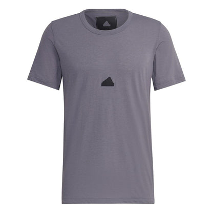 Grey - Front - Adidas Mens New Fit T-Shirt