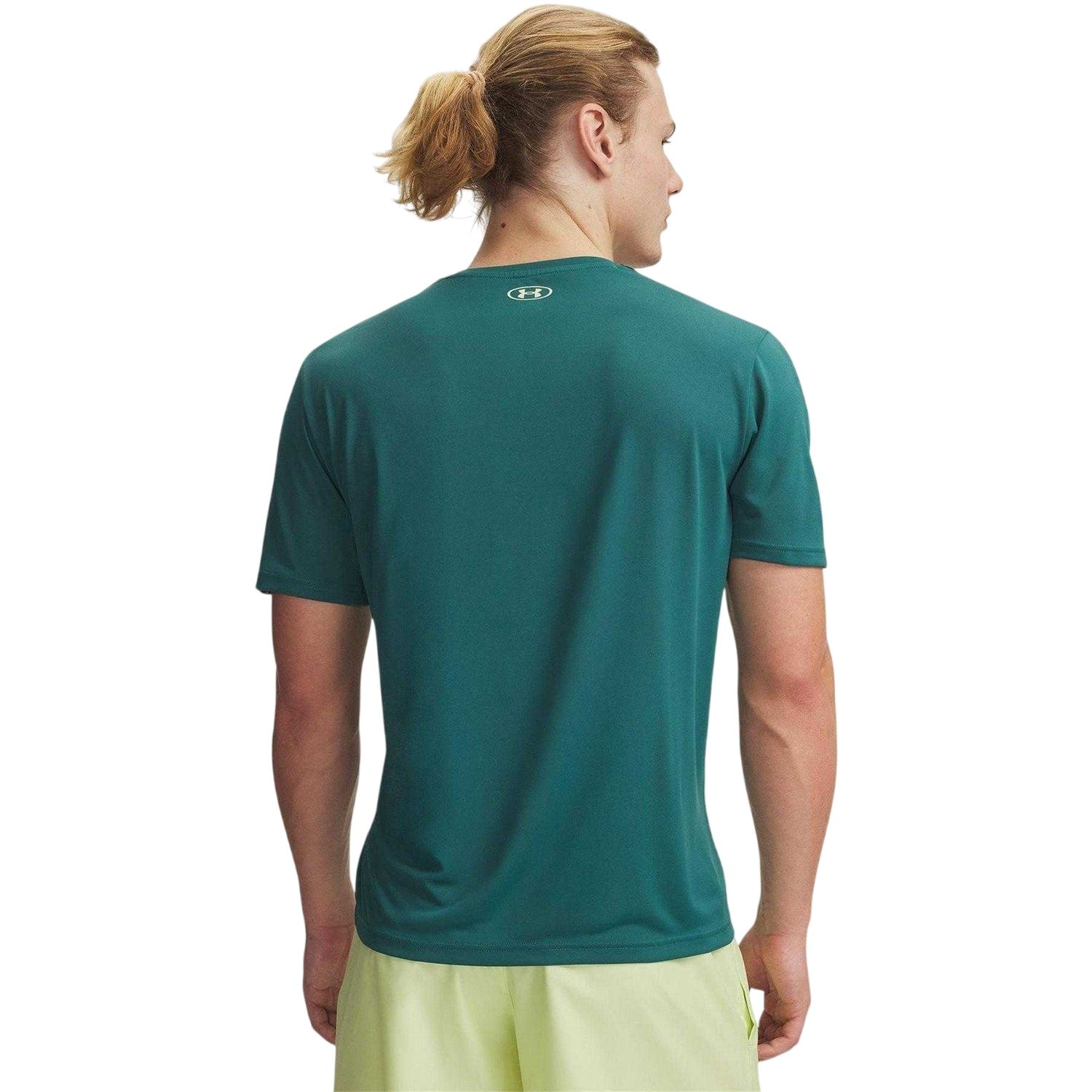 Green - Back - Under Armour Mens Tech 2.0 Logo T-Shirt