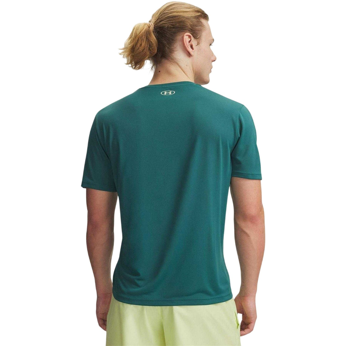 Green - Back - Under Armour Mens Tech 2.0 Logo T-Shirt