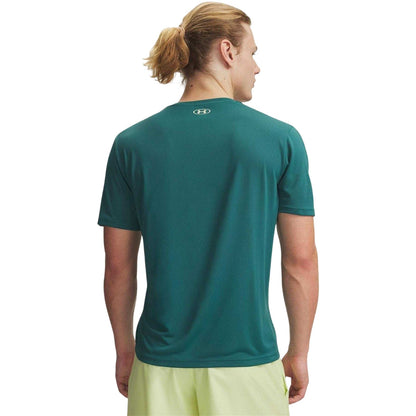 Green - Back - Under Armour Mens Tech 2.0 Logo T-Shirt