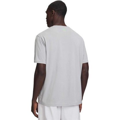 Light-Lime Green - Back - Under Armour Mens Tech 2.0 Logo T-Shirt