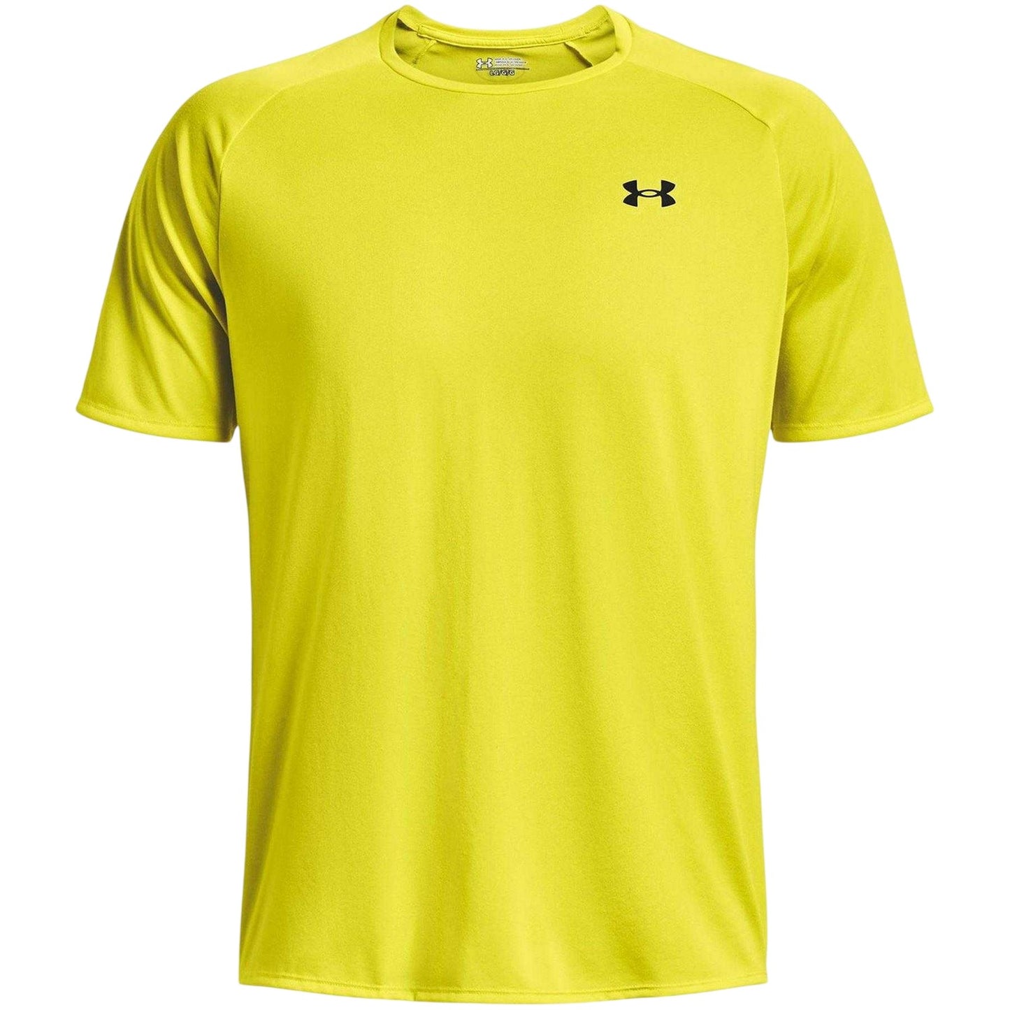 Yellow - Front - Under Armour Mens Tech 2.0 Logo T-Shirt