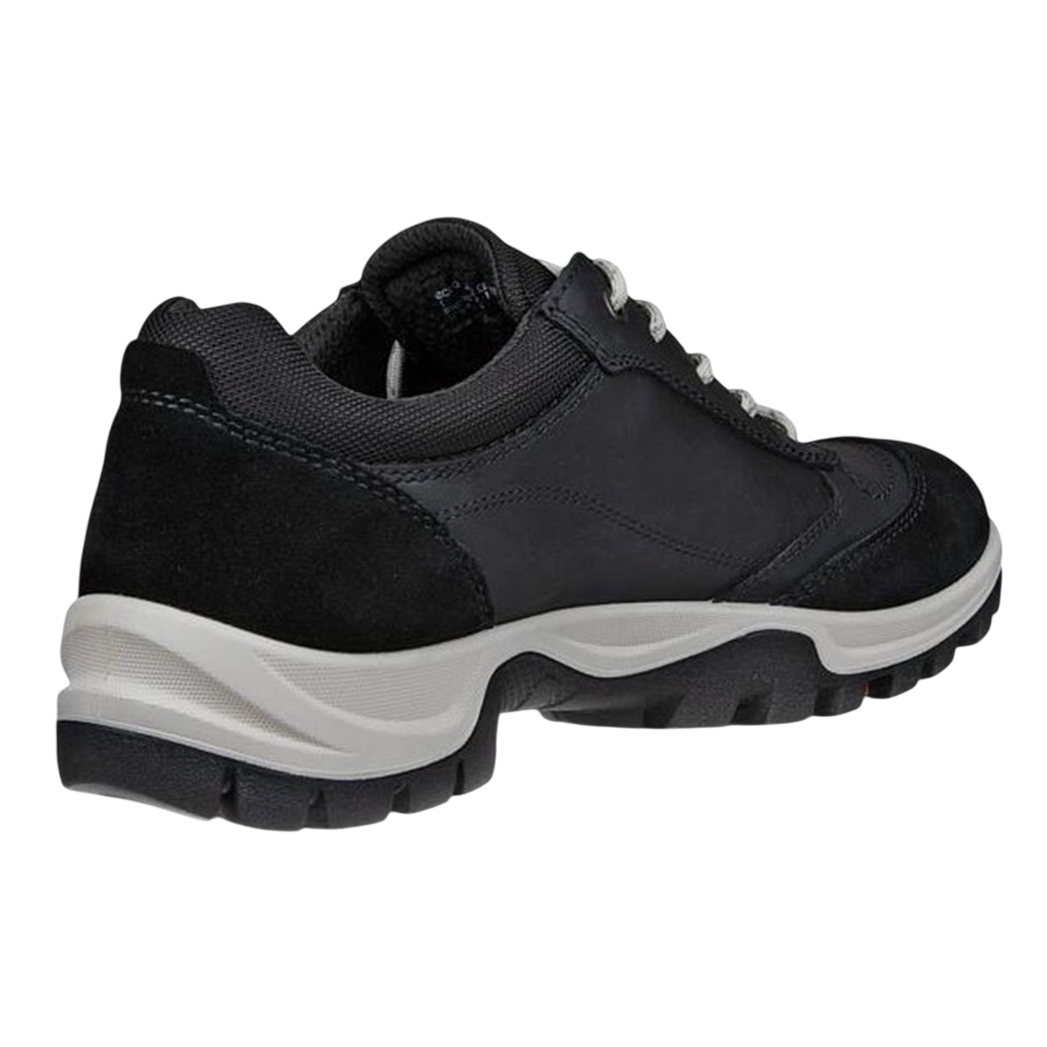 Black - Back - Ecco Womens-Ladies Xpedition III Leather Walking Shoes