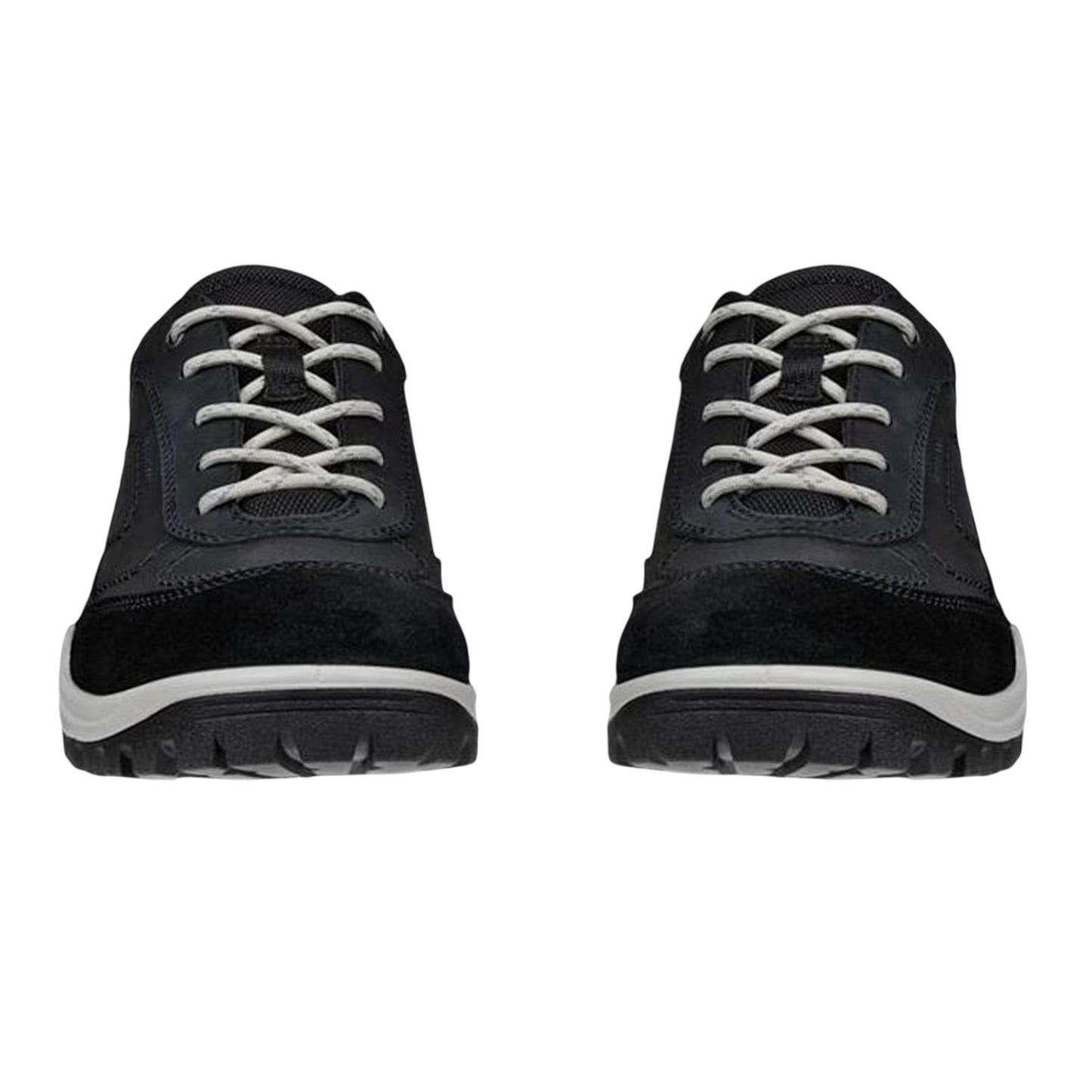 Black - Side - Ecco Womens-Ladies Xpedition III Leather Walking Shoes