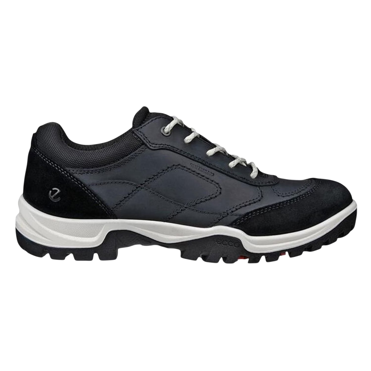 Black - Front - Ecco Womens-Ladies Xpedition III Leather Walking Shoes