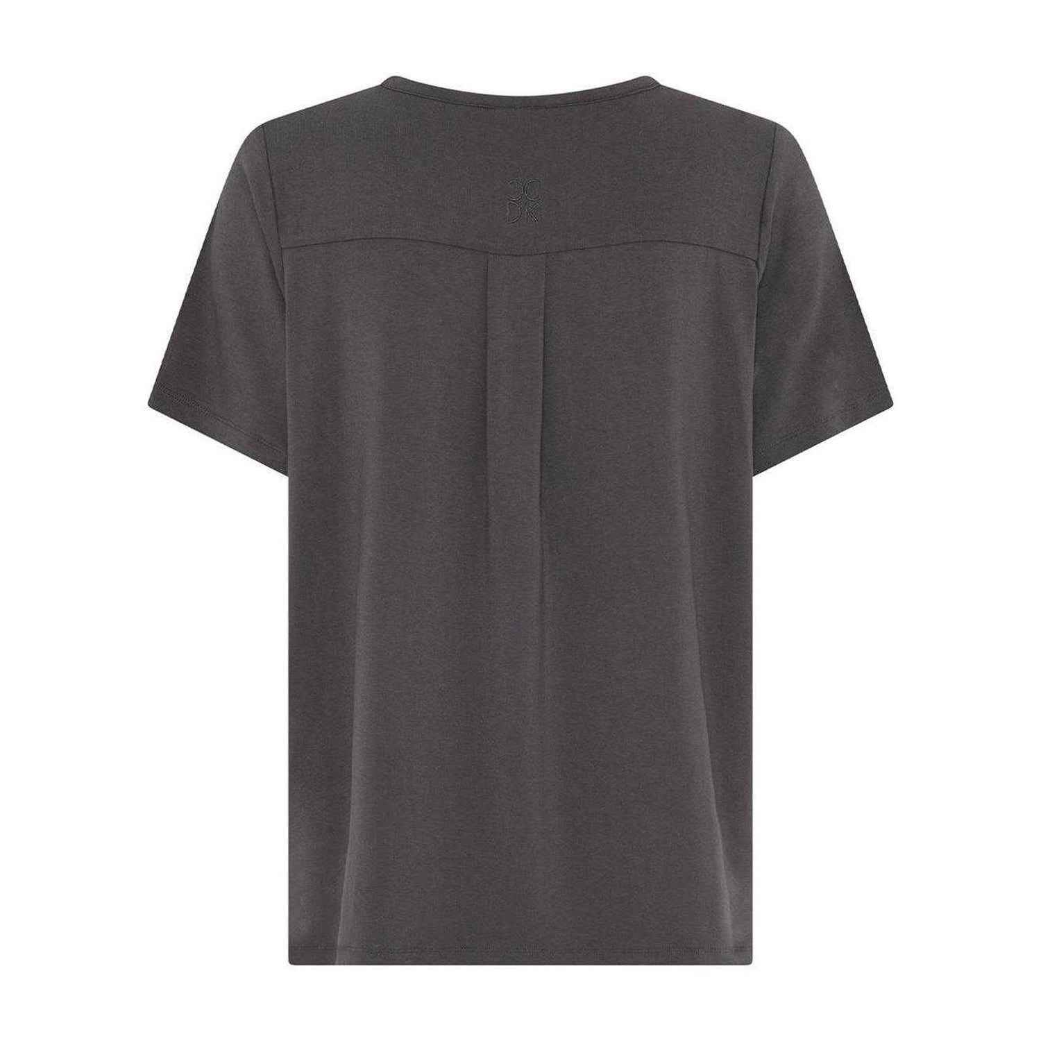 Brown - Back - CCDK Copenhagen Womens-Ladies Bea Plain T-Shirt