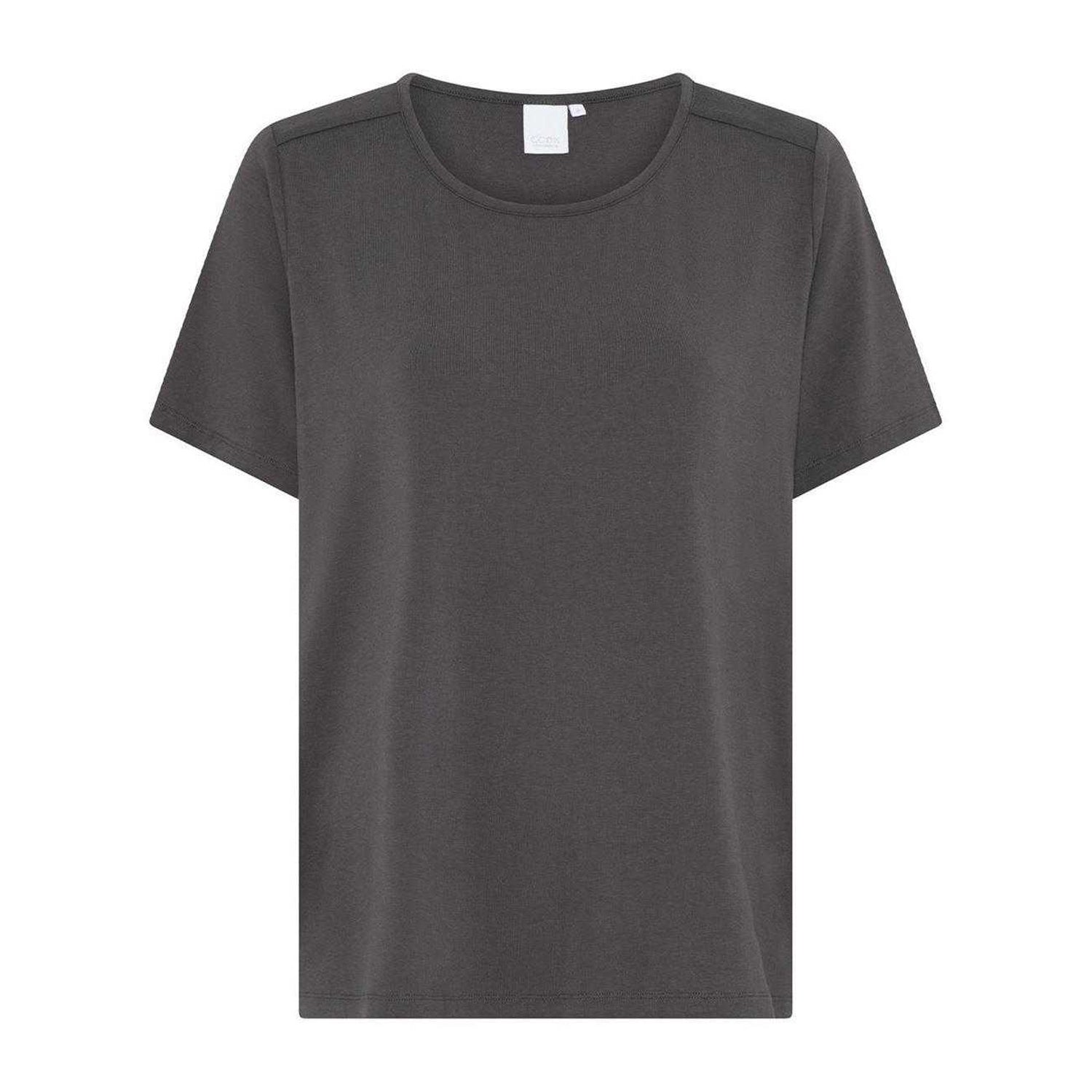Brown - Front - CCDK Copenhagen Womens-Ladies Bea Plain T-Shirt