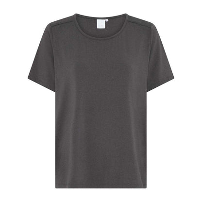 Brown - Front - CCDK Copenhagen Womens-Ladies Bea Plain T-Shirt