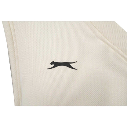 Cream - Side - Slazenger Childrens-Kids Logo Polyester Sweater Vest