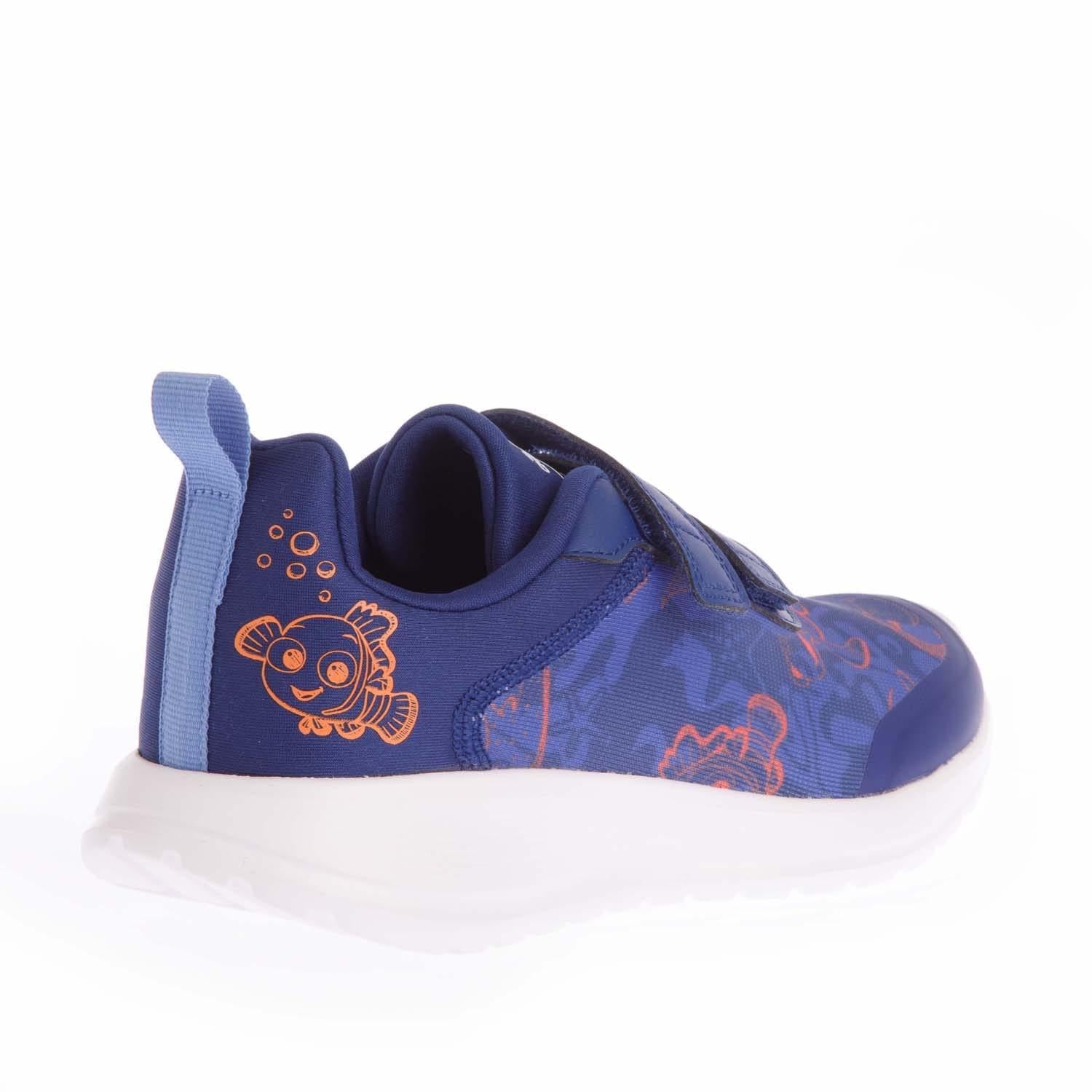 Blue - Back - Adidas Childrens-Kids Tensaur Run Finding Nemo Trainers