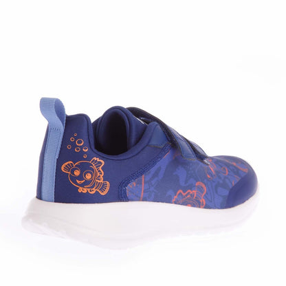 Blue - Back - Adidas Childrens-Kids Tensaur Run Finding Nemo Trainers