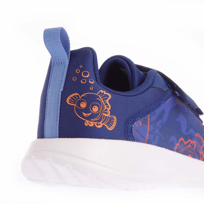 Blue - Pack Shot - Adidas Childrens-Kids Tensaur Run Finding Nemo Trainers