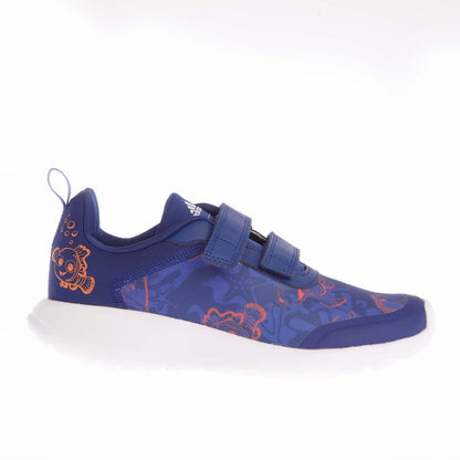 Blue - Side - Adidas Childrens-Kids Tensaur Run Finding Nemo Trainers