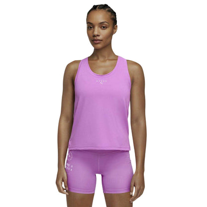 Orchid - Side - Puma Womens-Ladies Hyrox DryElite Tank Top
