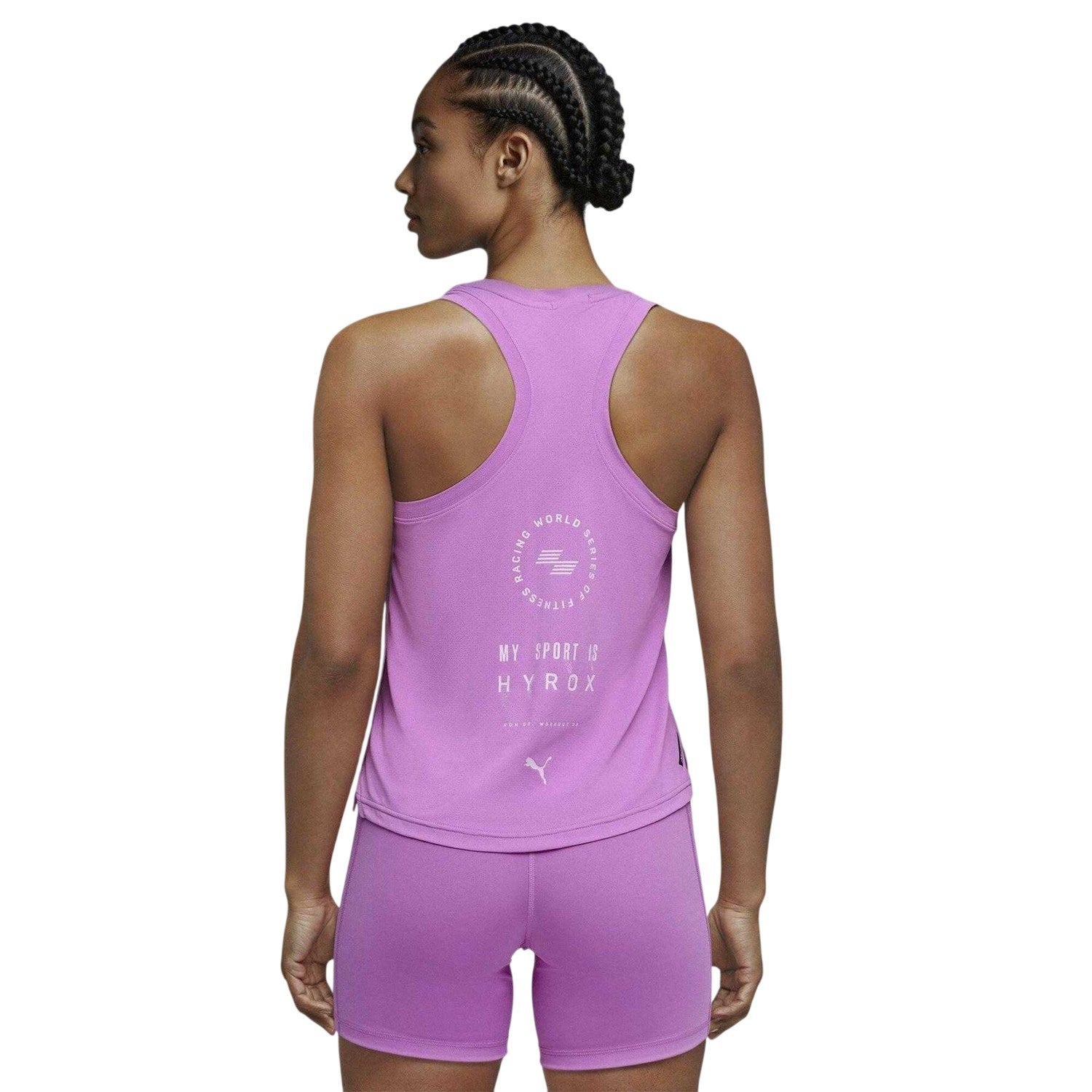 Orchid - Lifestyle - Puma Womens-Ladies Hyrox DryElite Tank Top