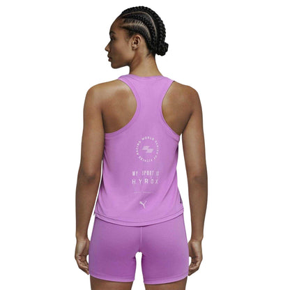 Orchid - Lifestyle - Puma Womens-Ladies Hyrox DryElite Tank Top