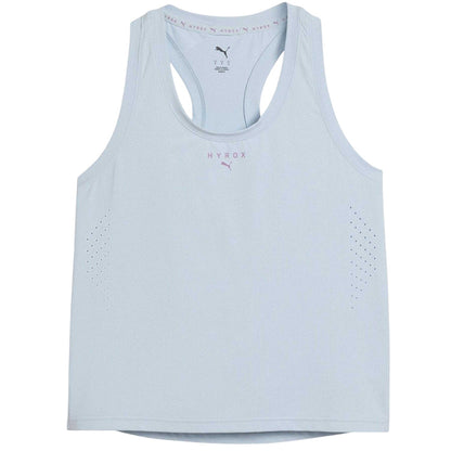 Lucid Blue - Front - Puma Womens-Ladies Hyrox DryElite Tank Top