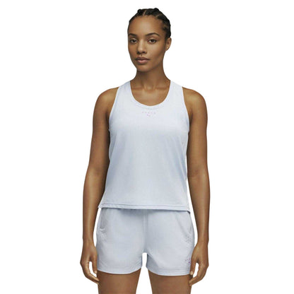 Lucid Blue - Side - Puma Womens-Ladies Hyrox DryElite Tank Top