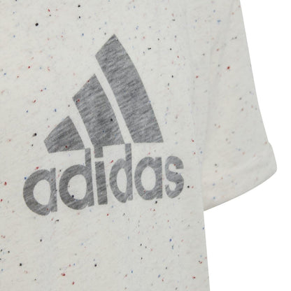 White - Lifestyle - Adidas Childrens-Kids Future Icons Winners T-Shirt