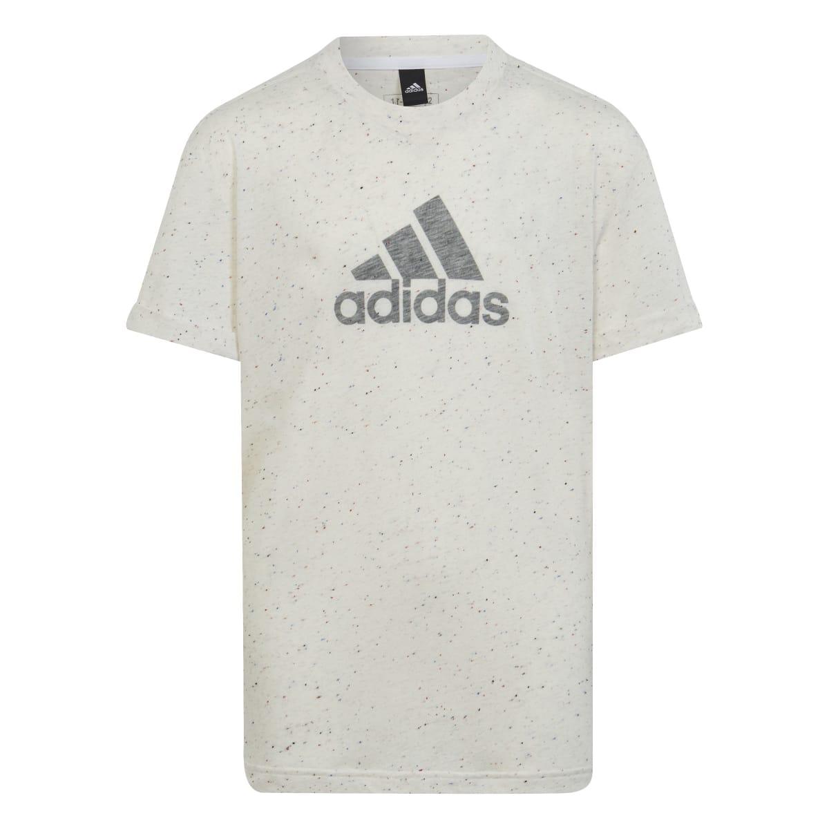 White - Front - Adidas Childrens-Kids Future Icons Winners T-Shirt