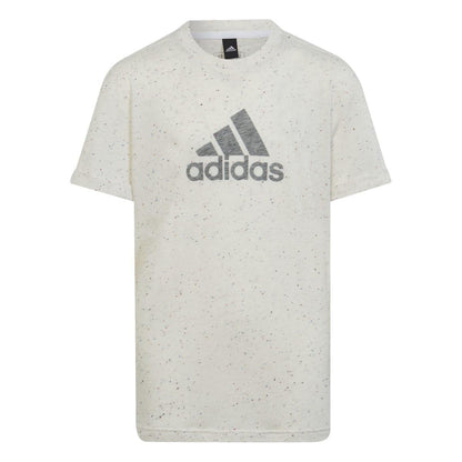White - Front - Adidas Childrens-Kids Future Icons Winners T-Shirt