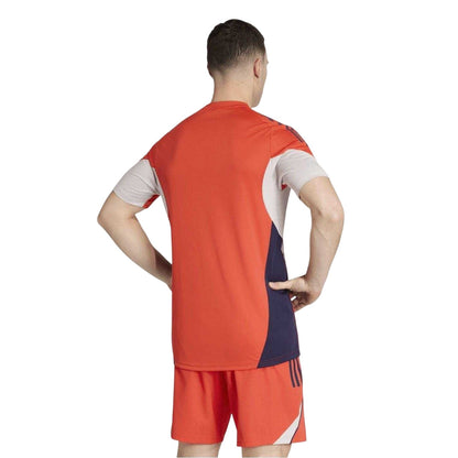 Red-White - Side - Adidas Mens 2025-2026 FC Bayern Munich Training T-Shirt