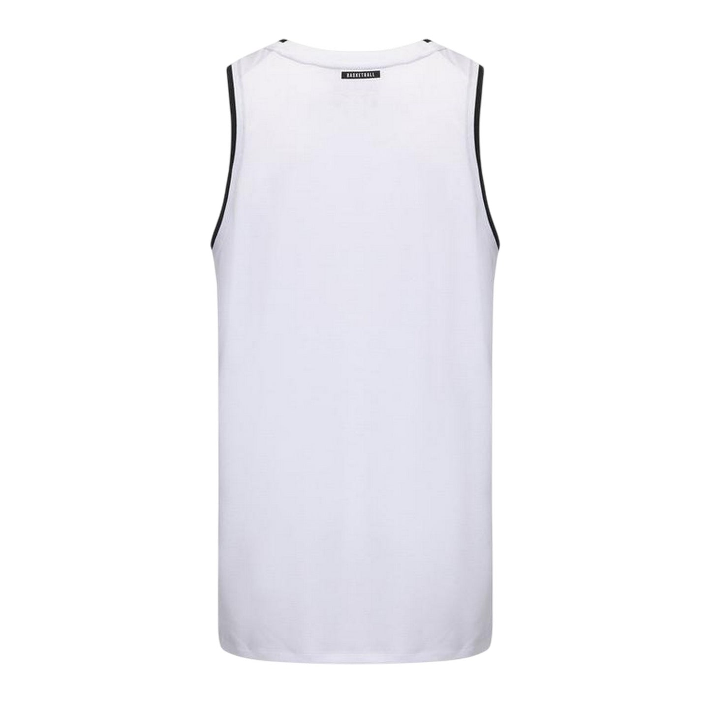 White-Black - Back - Everlast Unisex Adult Crew Neck Regular Sleeveless Tank Top