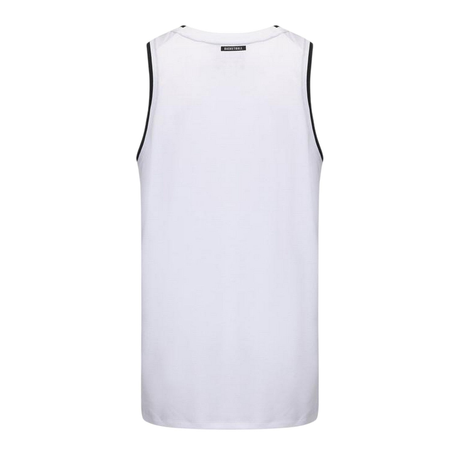 White-Black - Back - Everlast Unisex Adult Crew Neck Regular Sleeveless Tank Top