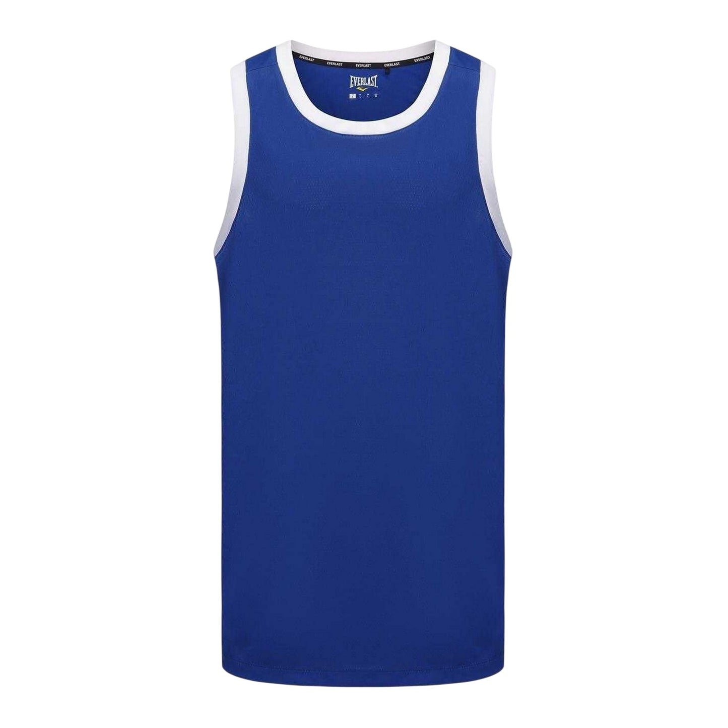 Blue-White - Front - Everlast Unisex Adult Crew Neck Regular Sleeveless Tank Top