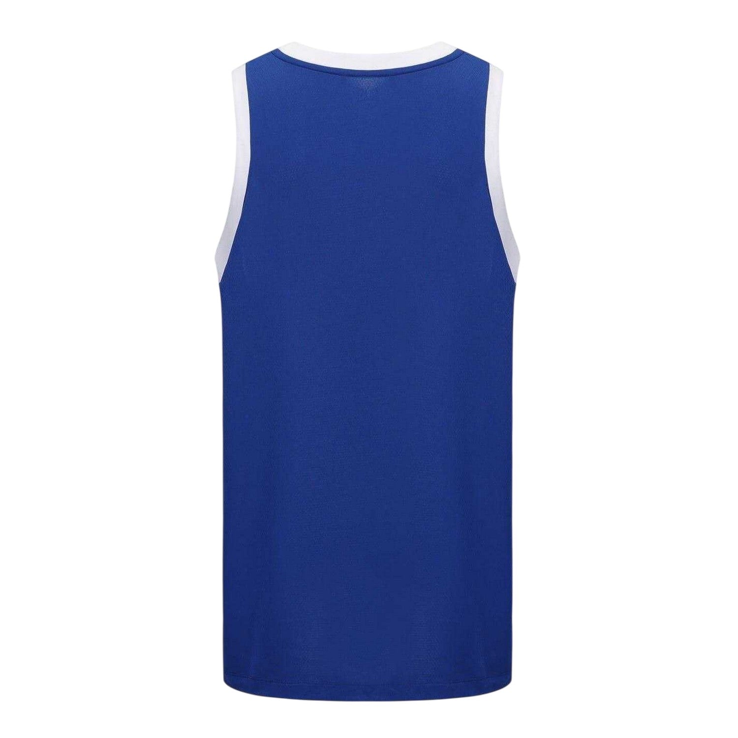 Blue-White - Back - Everlast Unisex Adult Crew Neck Regular Sleeveless Tank Top