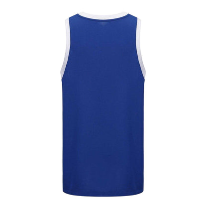 Blue-White - Back - Everlast Unisex Adult Crew Neck Regular Sleeveless Tank Top