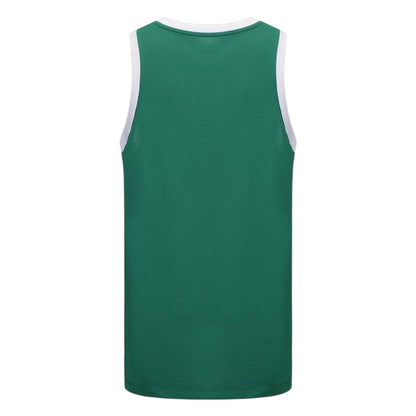 Green-White - Back - Everlast Unisex Adult Crew Neck Regular Sleeveless Tank Top