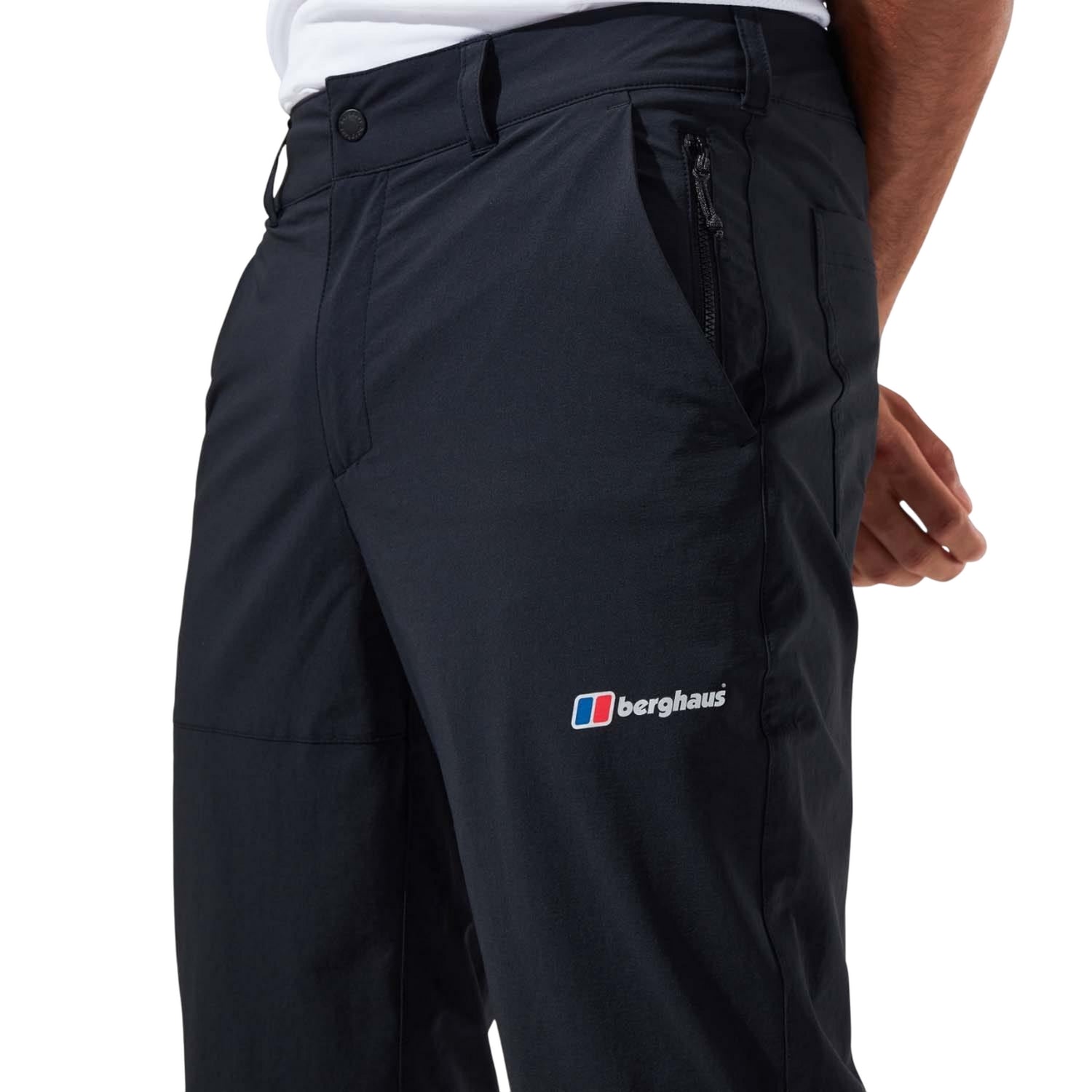 Black - Pack Shot - Berghaus Mens Tetratrack Stretch Trousers