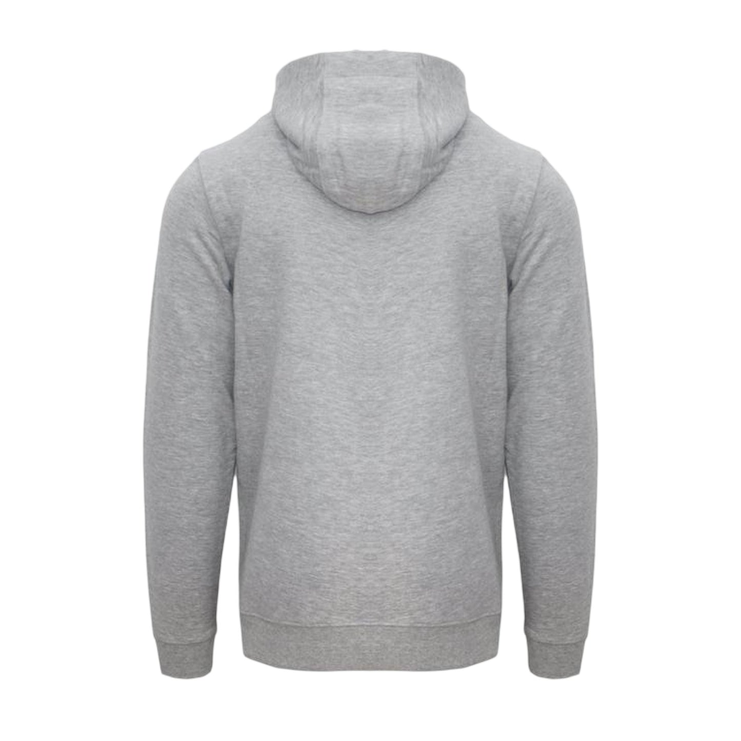Grey - Back - Aquascutum Mens Signature Regular Hoodie