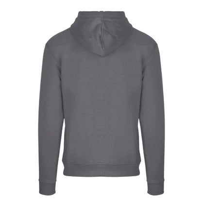Antracite - Back - Aquascutum Mens Emblem Hoodie