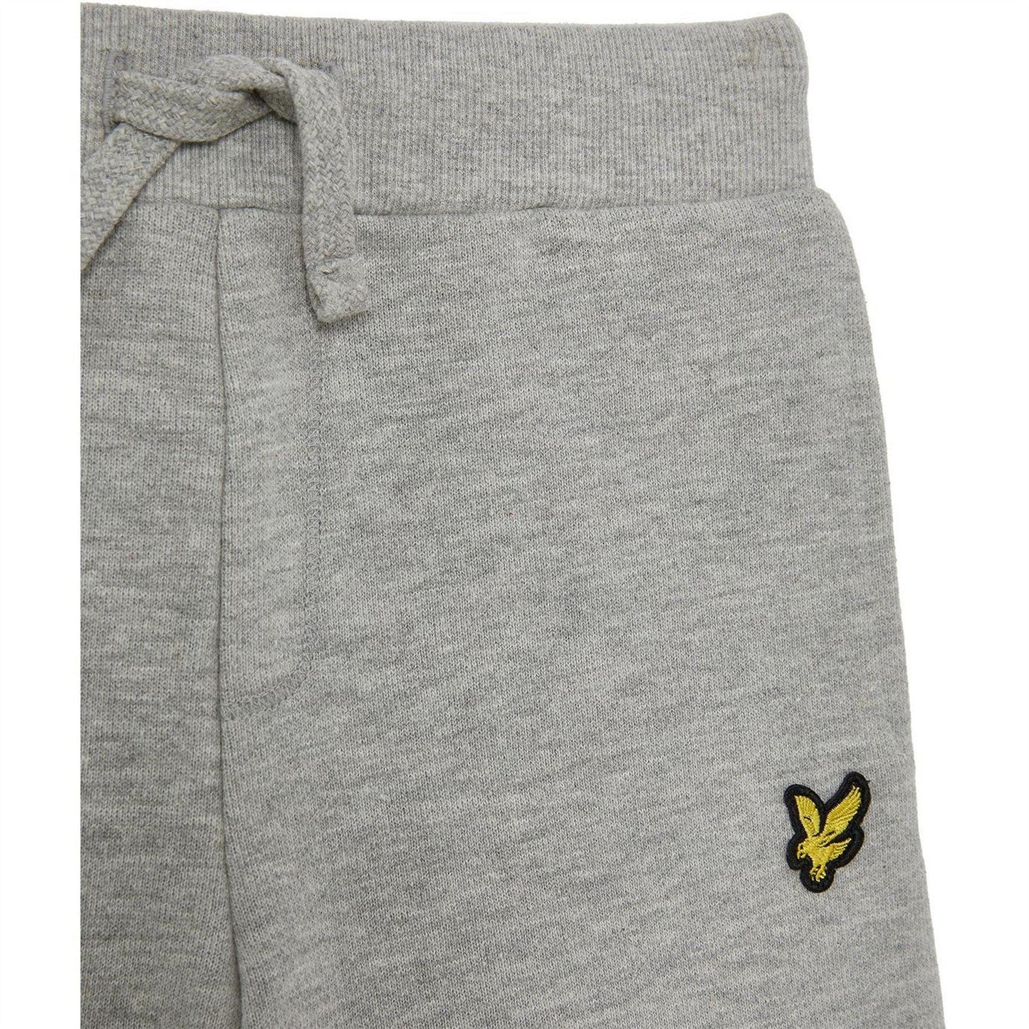 Grey Marl - Side - Lyle & Scott Baby T-Shirt & Shorts Set