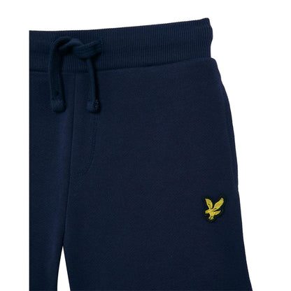 Navy - Side - Lyle & Scott Baby T-Shirt & Shorts Set